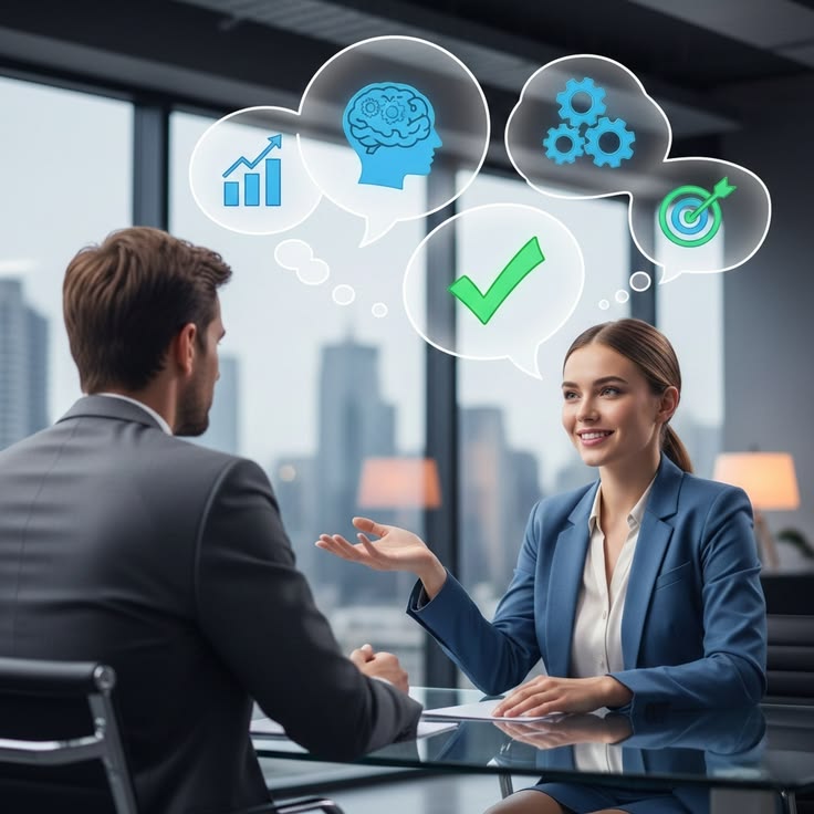Professional joining a technology team